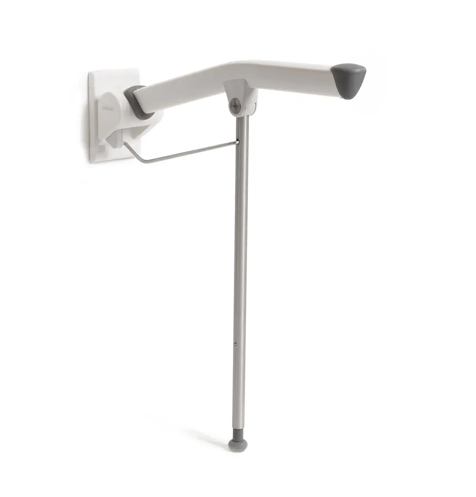 Toilettenarmstütze REX  mit Beinstütze - Armlänge 70cm