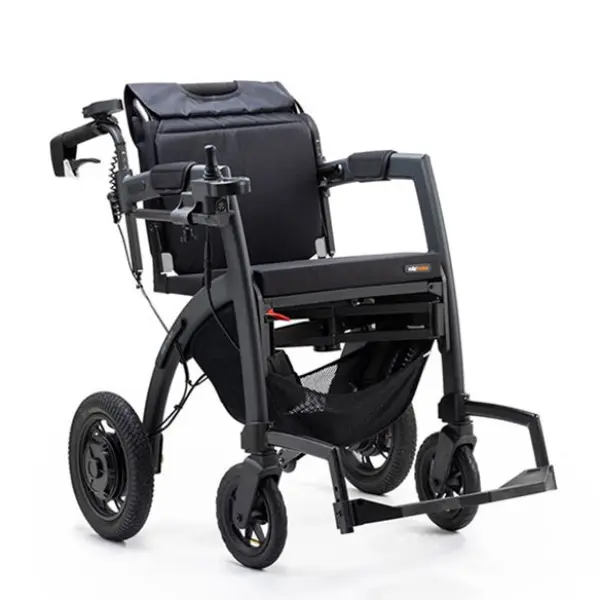 Rollator/Rollstuhl ROLLZ MOTION² ELEKTRO 3in1 - Rollz Motion Farbe: matt schwarz