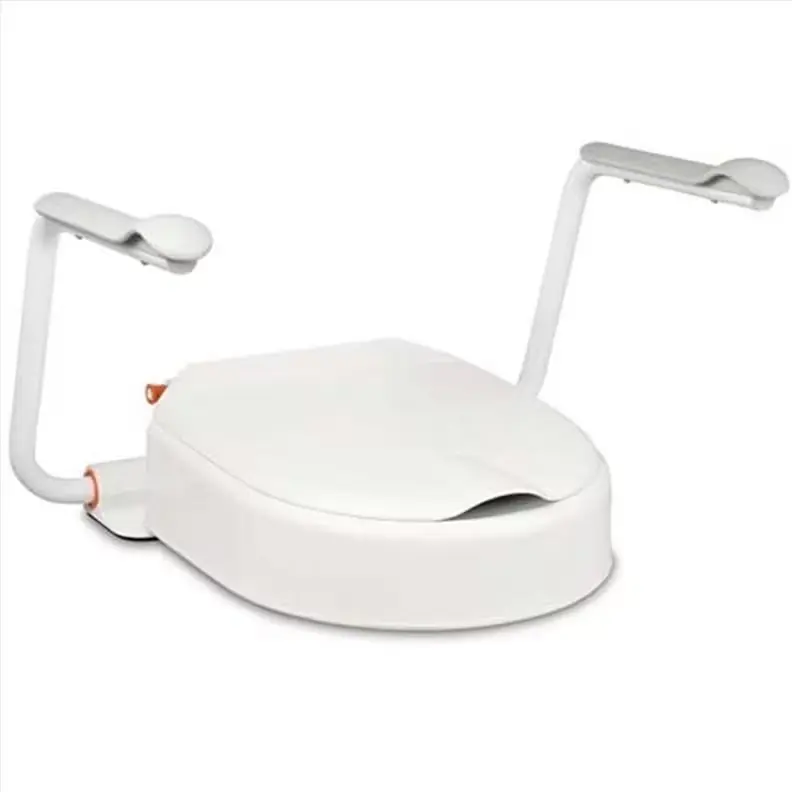 Toilettensitzerhöhung HI-LOO FIX II mit Armlehnen - Höhe 10cm