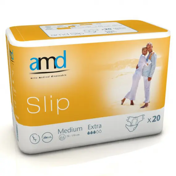 Change complet - AMD - Slip - Extra - Taille M - 20 unités