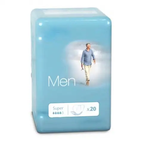Protection masculine - AMD - Men Super- Taille unique - 20 unités