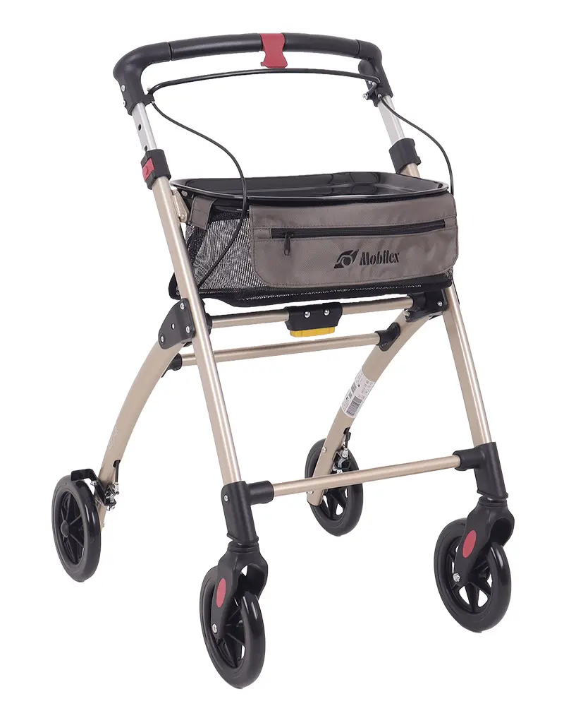 Rollator d'intérieur Jaguar - champagne - Mobilex