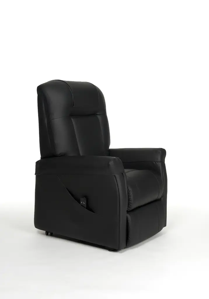 Fauteuil releveur ONTARIO II SKAI noir