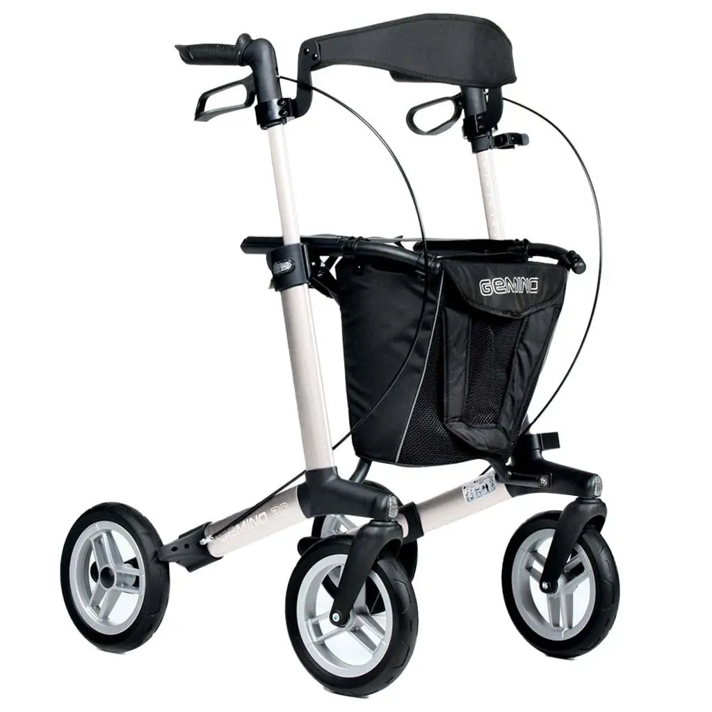 Rollator Gemino 30 Comfort - Silver grey