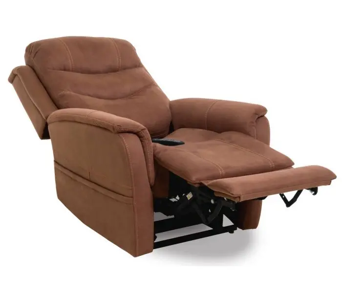 Fauteuil releveur - Confort Plus - microfibre - 4 moteurs - marron