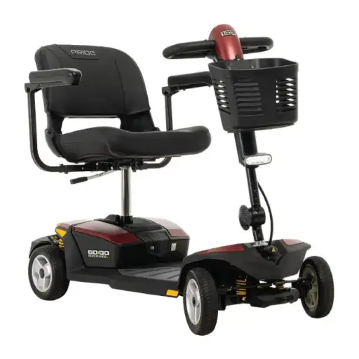 [5472] Scooter électrique - Gogo Endurance - 4 roues - 6km/h - rouge