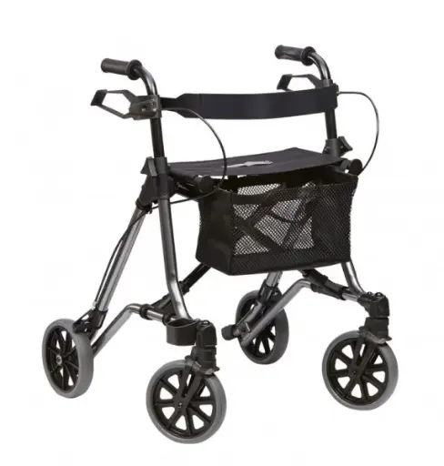 [5085] Rollator - Taima M Eco - 4 roues - acier - pliable - anthracite