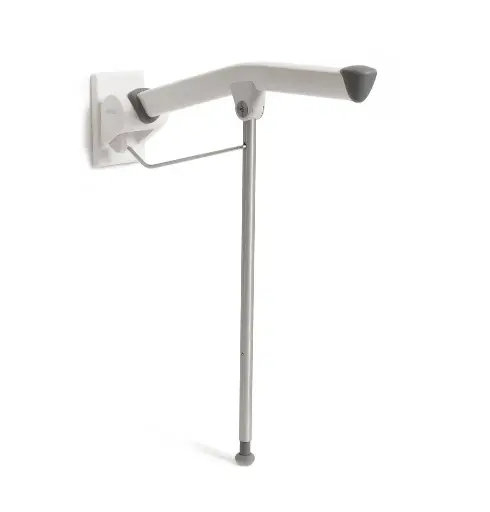 [1025] Toilettenarmstütze REX  mit Beinstütze - Armlänge 70cm