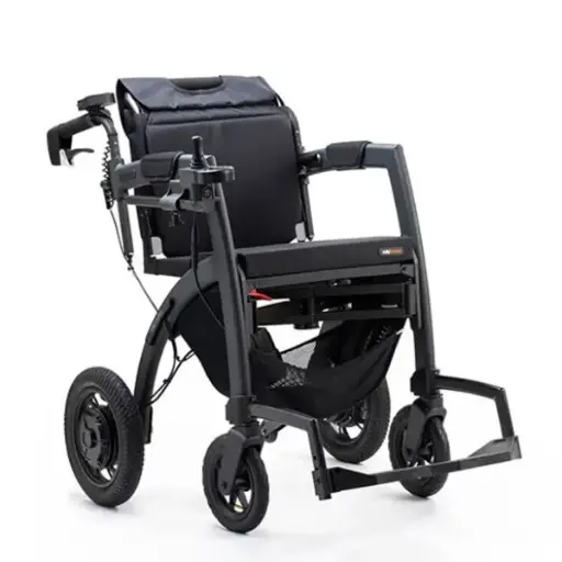 [2753] Rollator/Rollstuhl ROLLZ MOTION² ELEKTRO 3in1 - Rollz Motion Farbe: matt schwarz