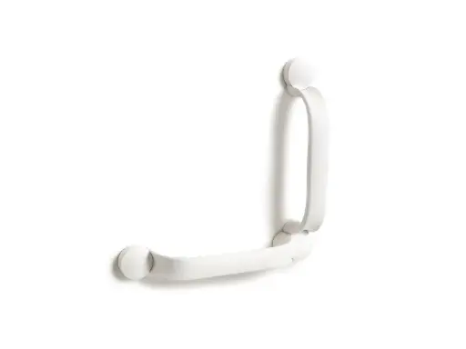 [4691] Poignée FLEX montage avec vis - longueur 2 x 30cm -  couleur blanc