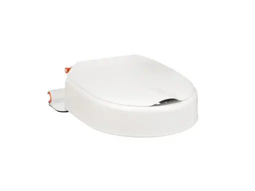 [5897] Toilettensitzerhöhung HI-LOO FIX ohne Armlehnen - Höhe 10cm