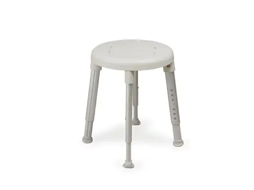 [6003] Duschhocker EASY rund - Farbe grau
