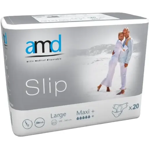 [6289] Change complet - AMD - Slip - Maxi+ - Taille L - 20 unités 