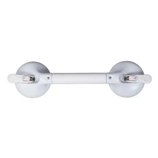 [6302] Barre d'appui droite - MOB - Longueur 11cm - blanc - à ventouses
