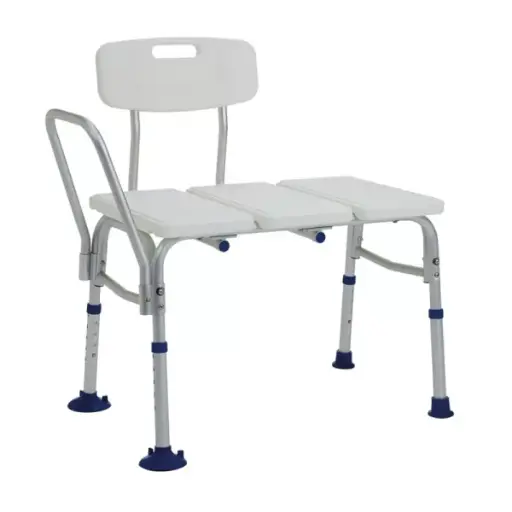 [6362] Banc de transfert - Kate - blanc - Poids max. 150kg