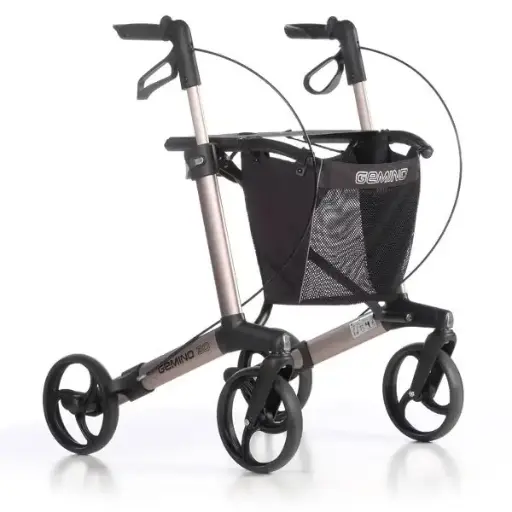 [6791] Rollator - Gemino 30 - 4 roues - Champagne - Taille M