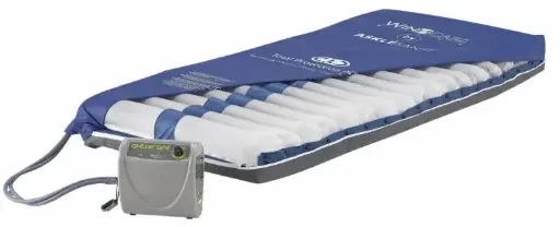 [6872] Matelas à prévention d'escarre - Axtair One Plus (Homecare) - à air - 90x200x17cm - Risque d'escarres élevé - avec housse Promust CIC