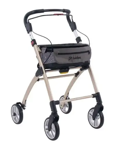 [17086] Rollator d'intérieur Jaguar Suprême - champagne - Mobilex